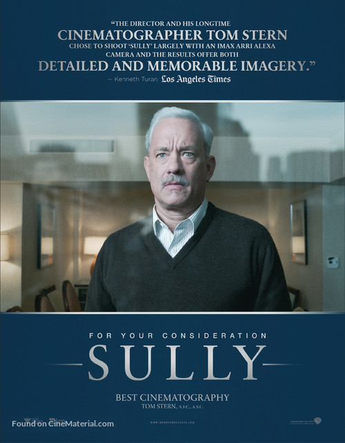 Sully - For your consideration movie poster