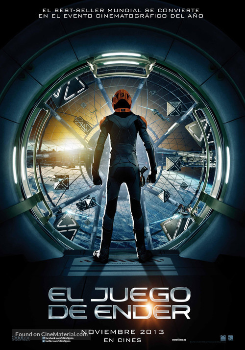 Ender&#039;s Game - Spanish Movie Poster