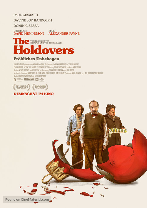 The Holdovers - German Movie Poster