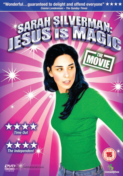 Sarah Silverman: Jesus is Magic - British DVD movie cover