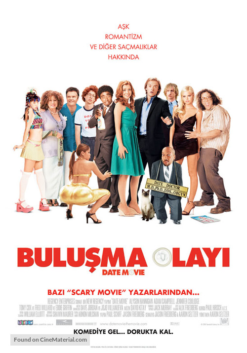 Date Movie - Turkish Movie Poster