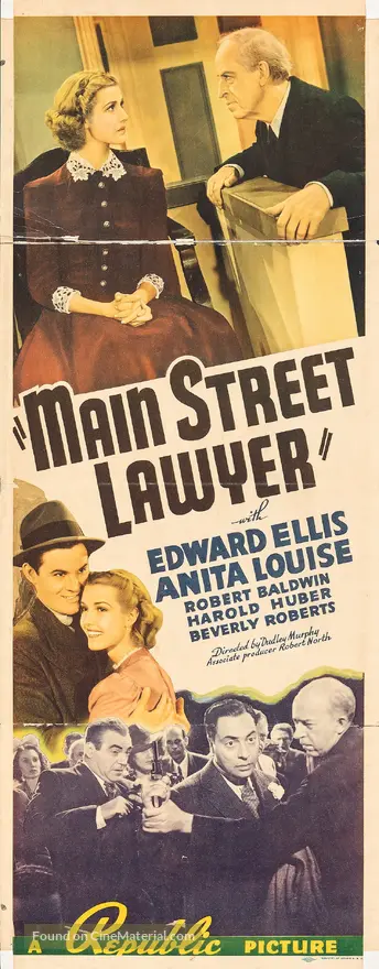 Main Street Lawyer - Movie Poster