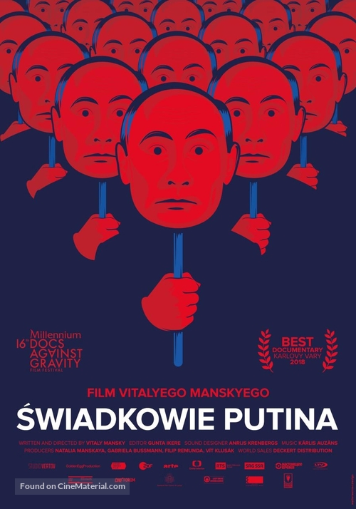 Svideteli Putina - Polish Movie Poster