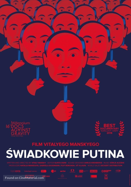 Svideteli Putina - Polish Movie Poster