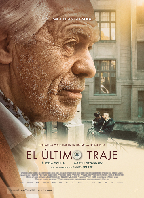 El &uacute;ltimo traje - Argentinian Movie Poster