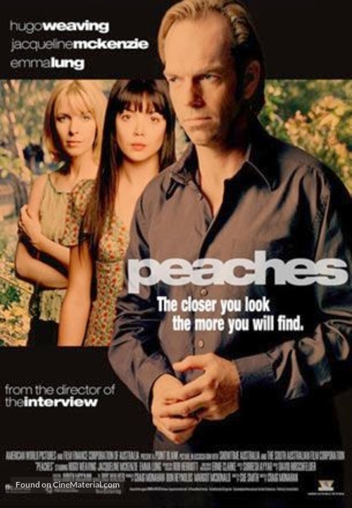 Peaches - Australian Movie Poster