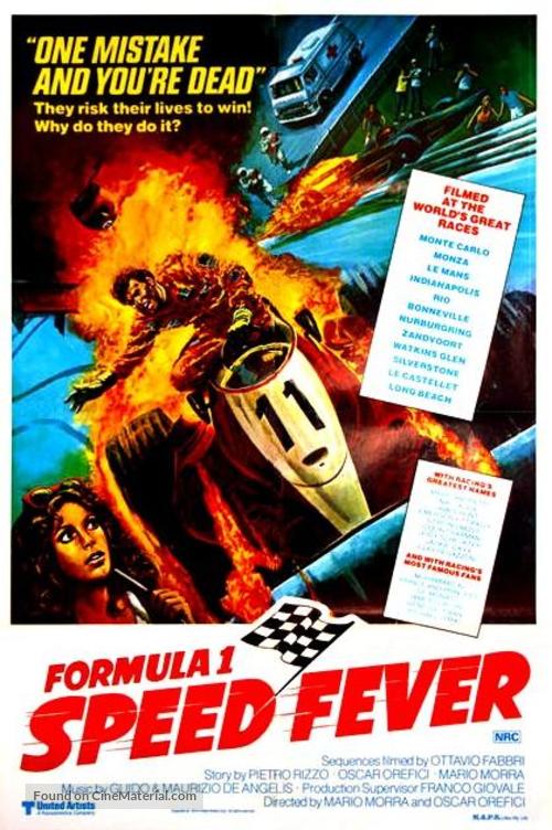 Formula uno, febbre della velocit&agrave; - Movie Poster