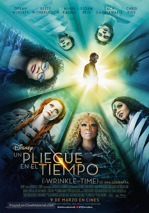 A Wrinkle in Time - Spanish Movie Poster