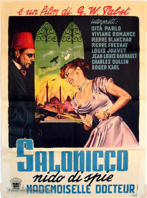Mademoiselle Docteur - Italian Movie Poster