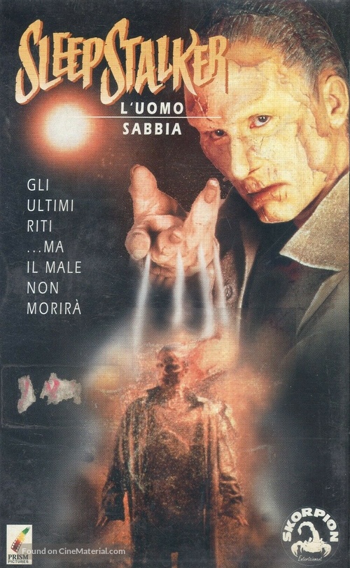 Sleepstalker - Italian VHS movie cover