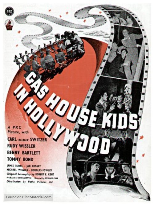 The Gas House Kids in Hollywood - Movie Poster