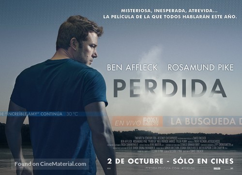 Gone Girl - Argentinian Movie Poster