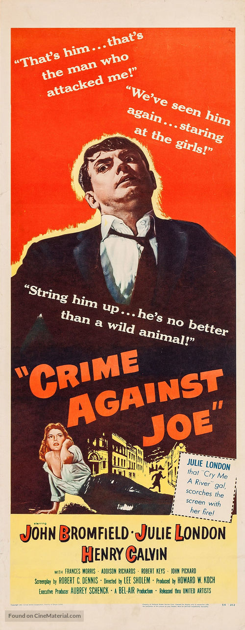 Crime Against Joe - Movie Poster
