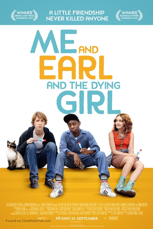 Me and Earl and the Dying Girl - Norwegian Movie Poster