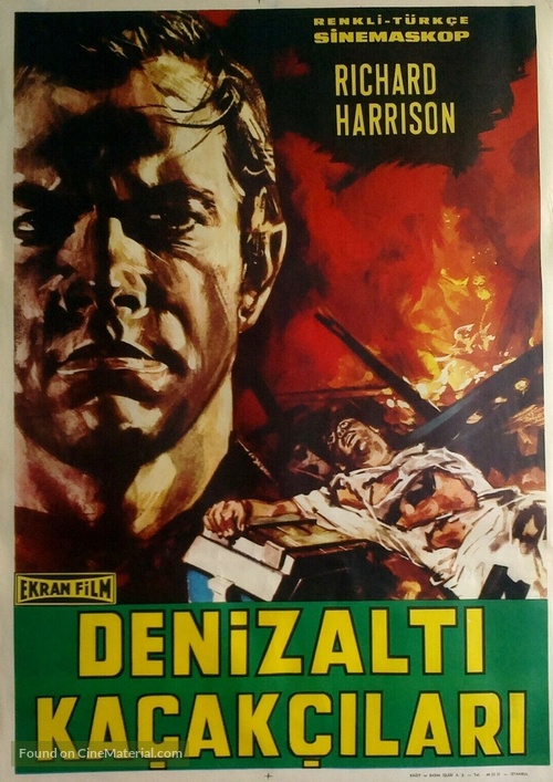 L&#039;uomo del colpo perfetto - Turkish Movie Poster