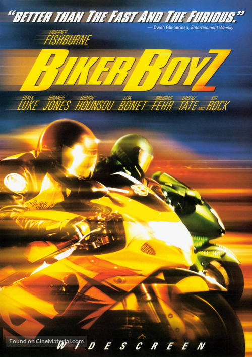 Biker Boyz - DVD movie cover