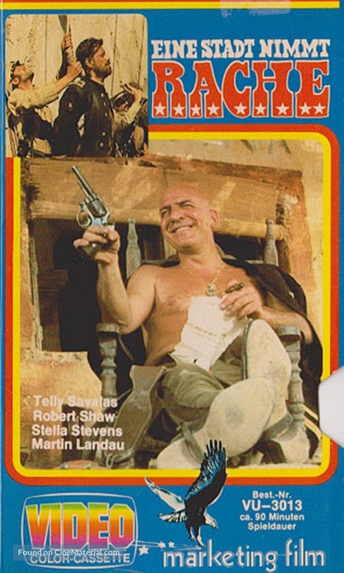 A Town Called Bastard - German VHS movie cover