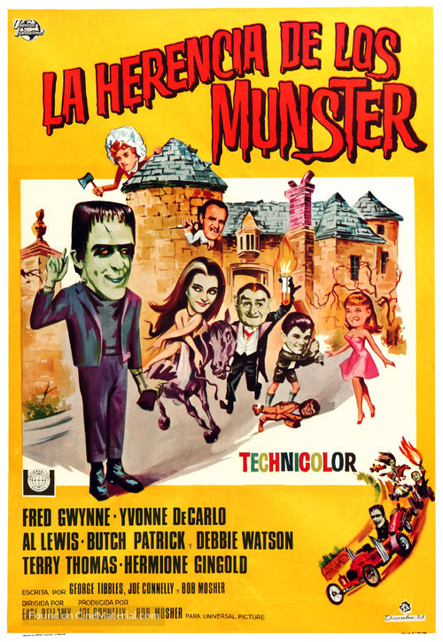 Munster, Go Home - Spanish Movie Poster