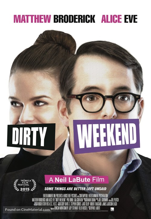 Dirty Weekend - Movie Poster