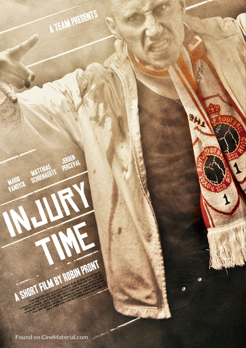 Injury Time - Belgian Movie Poster