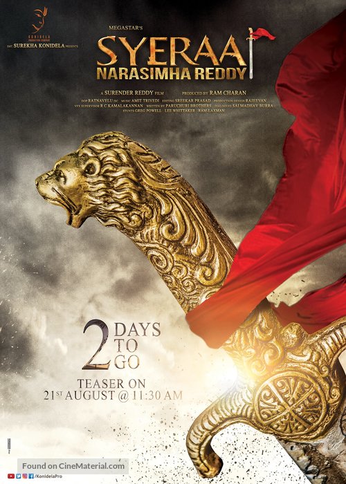 Sye Raa Narasimha Reddy - Indian Movie Poster