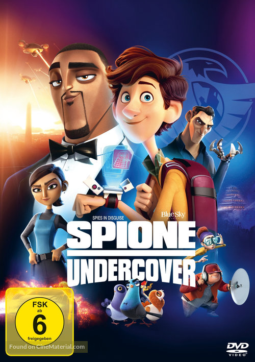Spies in Disguise - German DVD movie cover