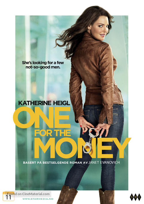 One for the Money - Norwegian DVD movie cover