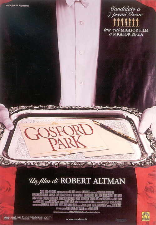 Gosford Park - Italian Movie Poster