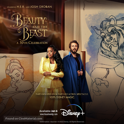 Beauty and the Beast: A 30th Celebration - Movie Poster