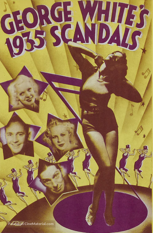 George White&#039;s 1935 Scandals - poster