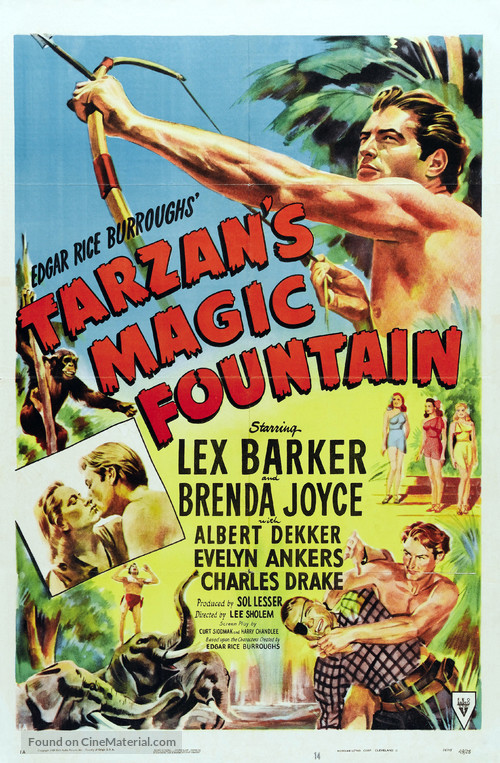 Tarzan&#039;s Magic Fountain - Movie Poster