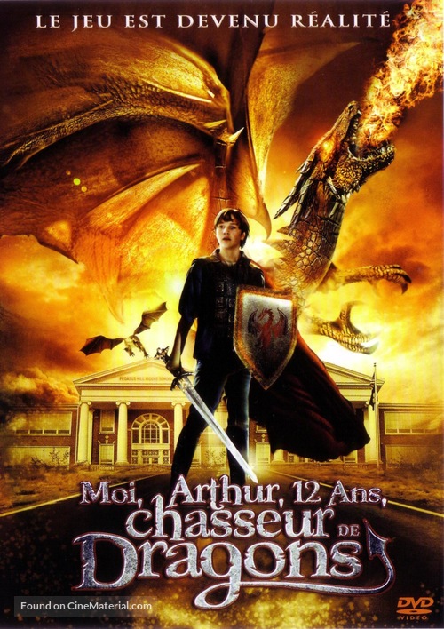 Adventures of a Teenage Dragonslayer - French Movie Cover