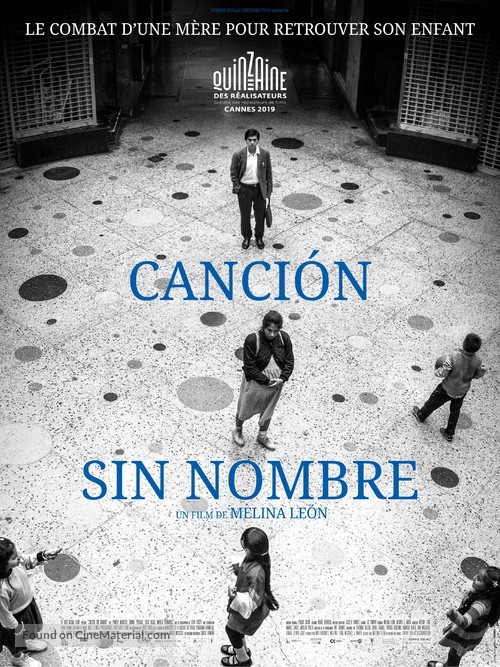 Canci&oacute;n sin nombre - French Movie Poster