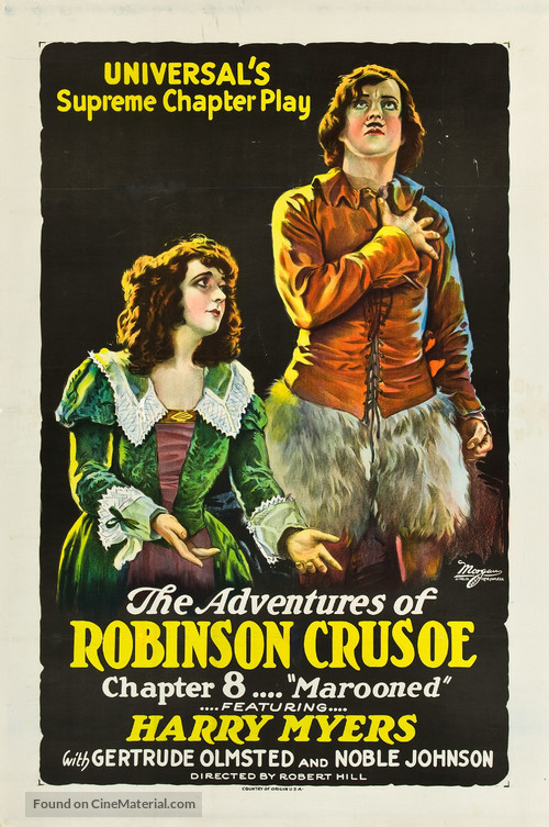 The Adventures of Robinson Crusoe - Movie Poster