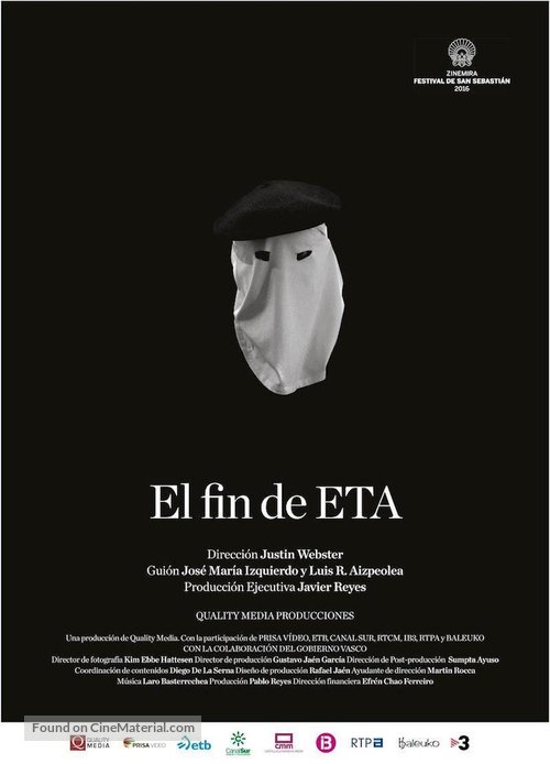 El fin de ETA - Spanish Movie Poster