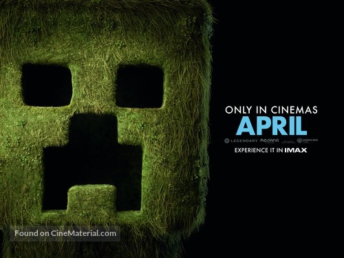 A Minecraft Movie - British Movie Poster