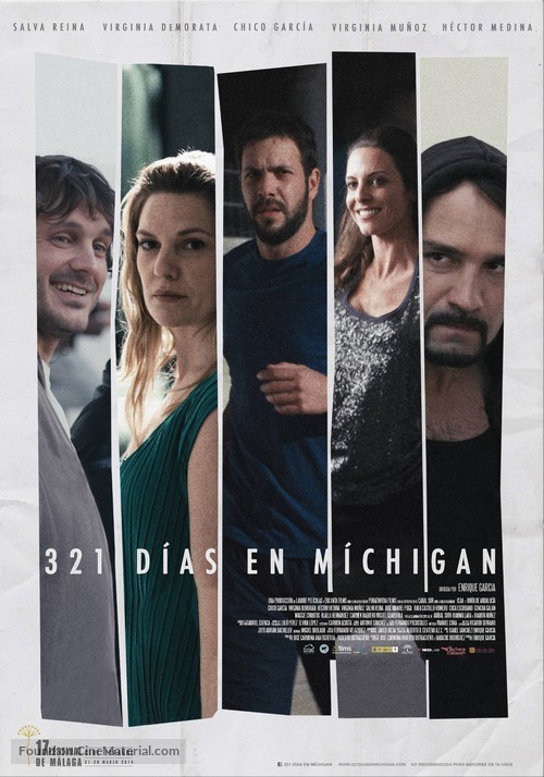 321 d&iacute;as en Michigan - Spanish Movie Poster