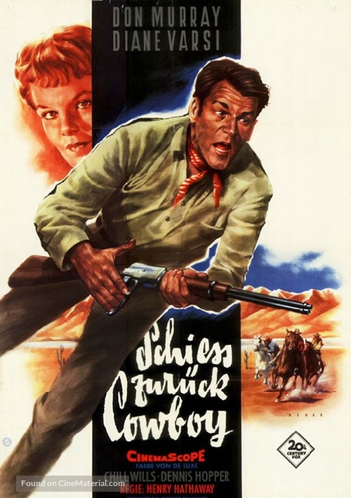From Hell to Texas - German Movie Poster