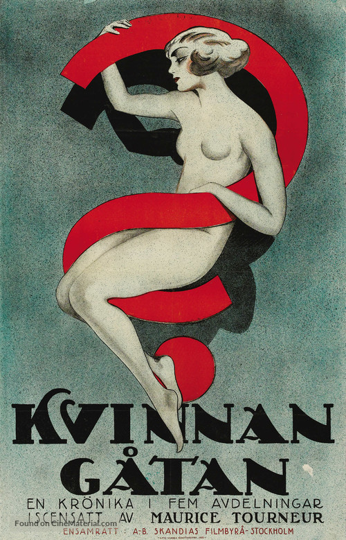 Woman - Swedish Movie Poster