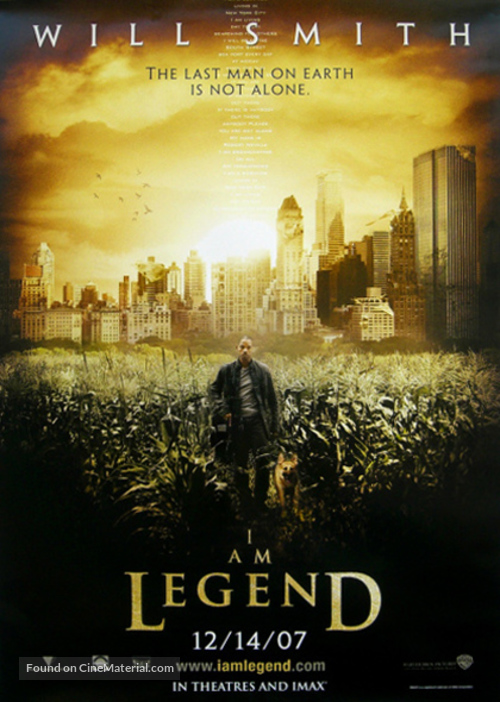 I Am Legend - Movie Poster
