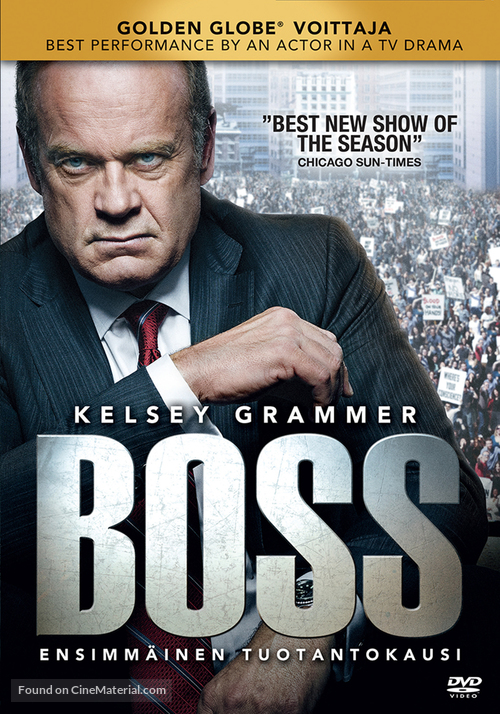 &quot;Boss&quot; - Finnish DVD movie cover