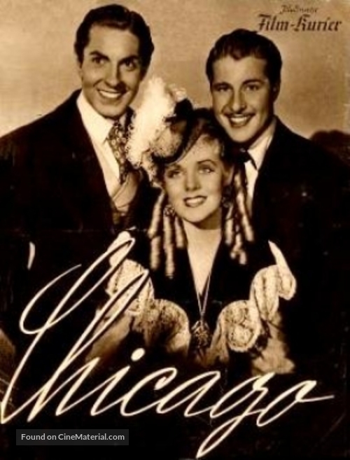 In Old Chicago - German poster