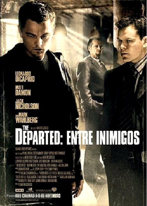 The Departed - Portuguese Movie Poster