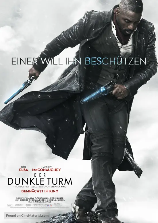 The Dark Tower - German Movie Poster