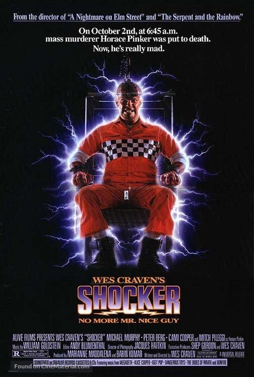 Shocker - Video release movie poster
