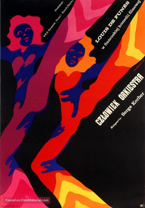 L&#039;homme orchestre - Polish Movie Poster