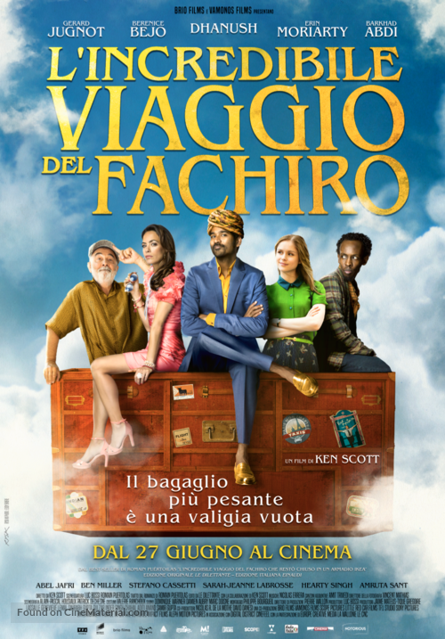 The Extraordinary Journey of the Fakir - Italian Movie Poster