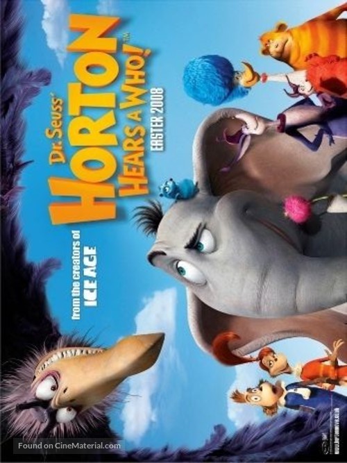 Horton Hears a Who! - British Movie Poster