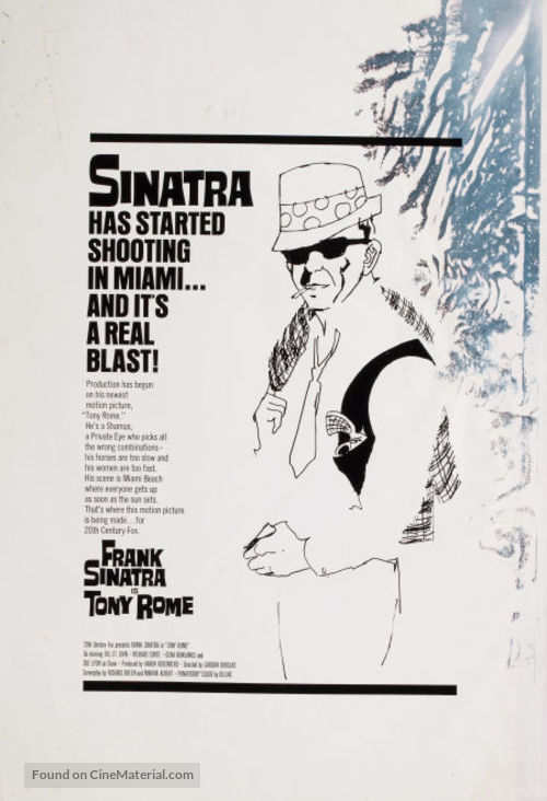 Tony Rome - Movie Poster