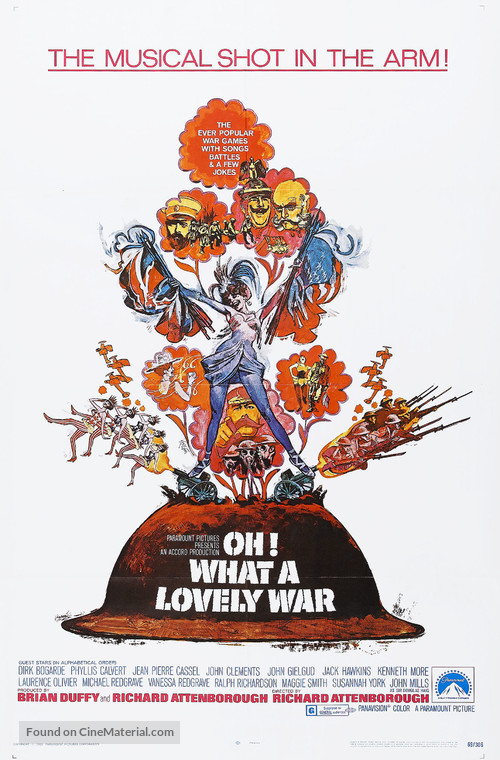 Oh! What a Lovely War - Movie Poster